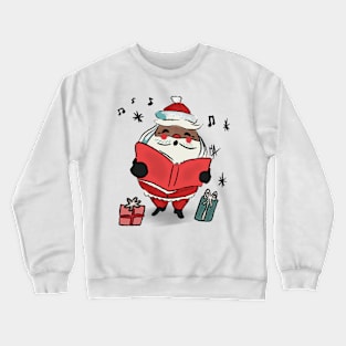 Singing Santa Crewneck Sweatshirt